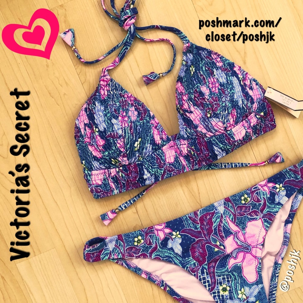 NWT Victoria’s Secret Bikini Smocked